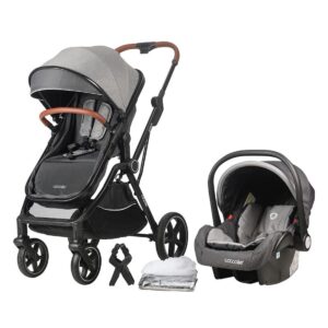 Carucior transformabil 3 in 1, Coccolle Amani, Anthracite Carucior transformabil 3 in 1, Coccolle Amani, Anthracite