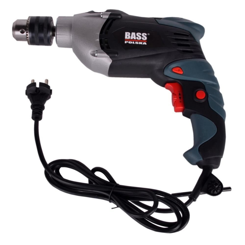 Bormasina cu percutie si viteza variabila Bass BS-5205, 1300 W, 0-3000 rpm Bormasina cu percutie si viteza variabila Bass BS-5205, 1300 W, 0-3000 rpm