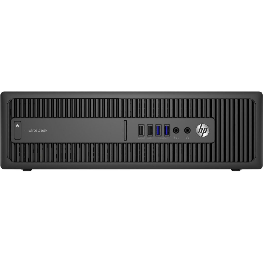 Sistem Desktop PC HP EliteDesk 800 G2 SFF, Intel Core i3-6100, 4GB DDR4, HDD 500GB, Intel HD Graphics, Windows 10