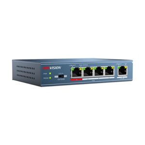 Switch 4 porturi PoE, 1 port uplink- HIKVISION Switch 4 porturi PoE, 1 port uplink- HIKVISION