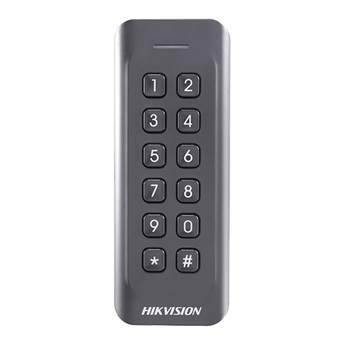 Cititor de proximitate EM 125Khz cu tastatura integrata -HIKVISION DS-K1802EK Cititor de proximitate EM 125Khz cu tastatura integrata -HIKVISION DS-K1802EK