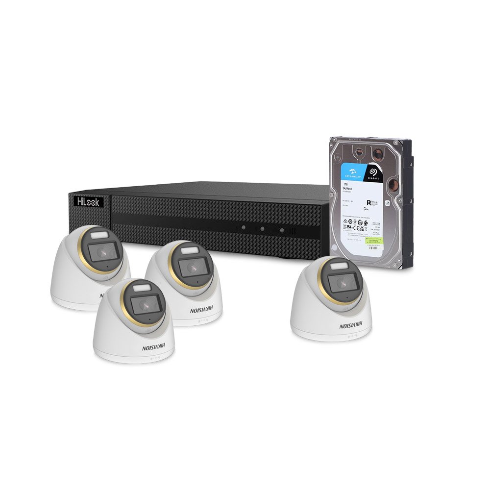 Sistem supraveghere interior HikVision KIT-HK-4EXT2MP40LA-A-1HDD, 4 camere, 2 MP, 3.6 mm, microfon, lumina alba 40 m + HDD gratis Sistem supraveghere interior HikVision KIT-HK-4EXT2MP40LA-A-1HDD, 4 camere, 2 MP, 3.6 mm, microfon, lumina alba 40 m + HDD gratis