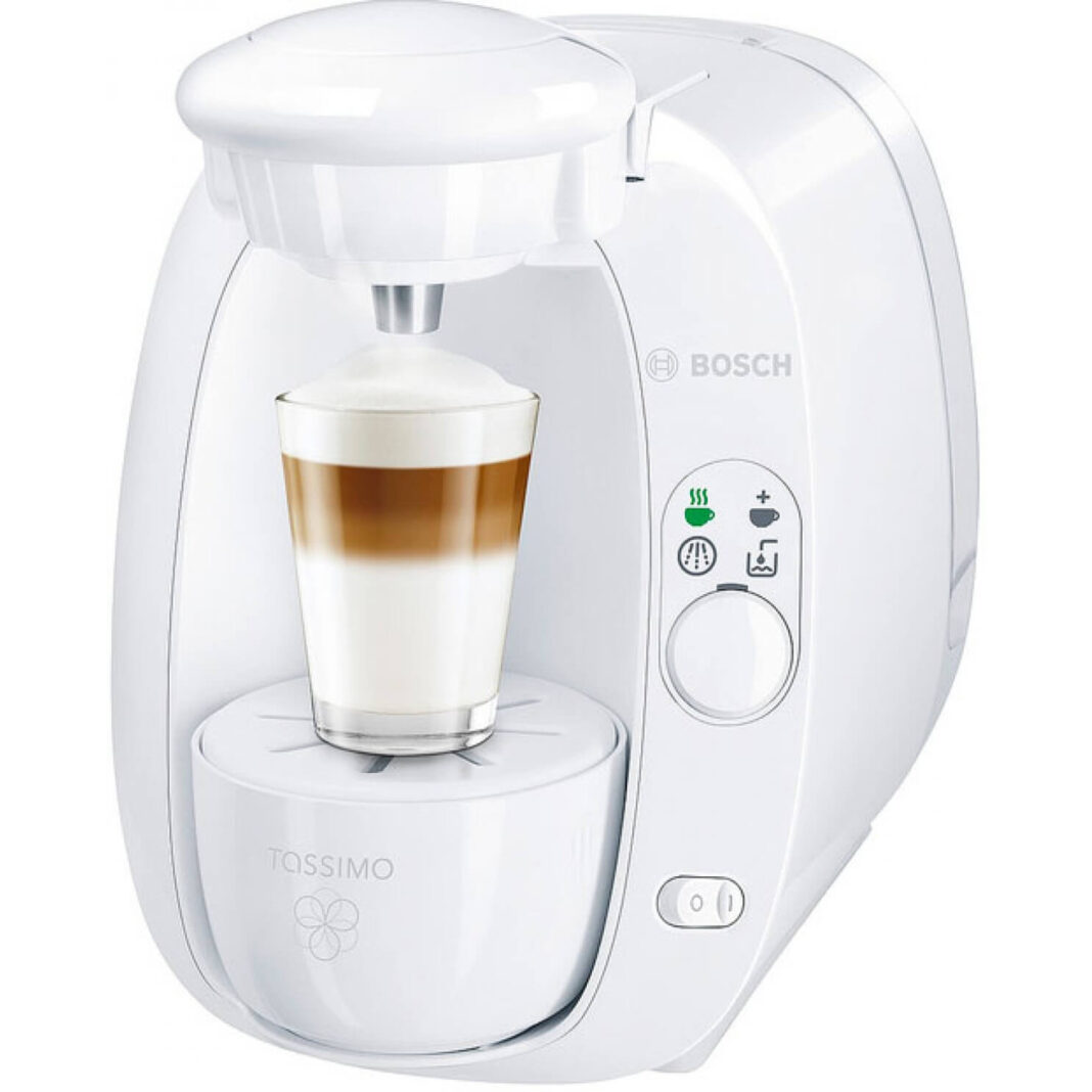 Espressor automat Bosch TAS2001EE, 1300 W, 1.5 L, 3.3 bar, Alb
