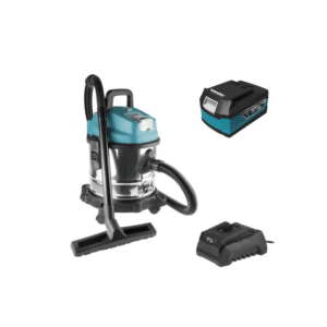 Aspirator umed/uscat, cu acumulator 4 Ah, incarcator 18V Li-ion, fara perii, 15 L, SAS+ALL, Dedra Aspirator umed/uscat, cu acumulator 4 Ah, incarcator 18V Li-ion, fara perii, 15 L, SAS+ALL, Dedra