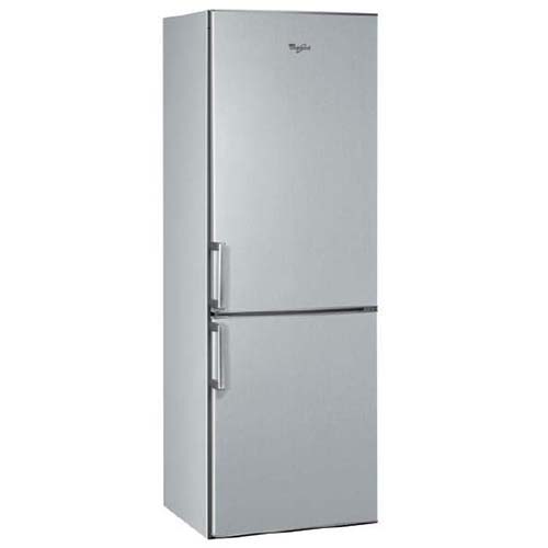 Combina frigorifica Whirlpool WBE3414TS, 338 l, Clasa A+, Inox/Argintiu