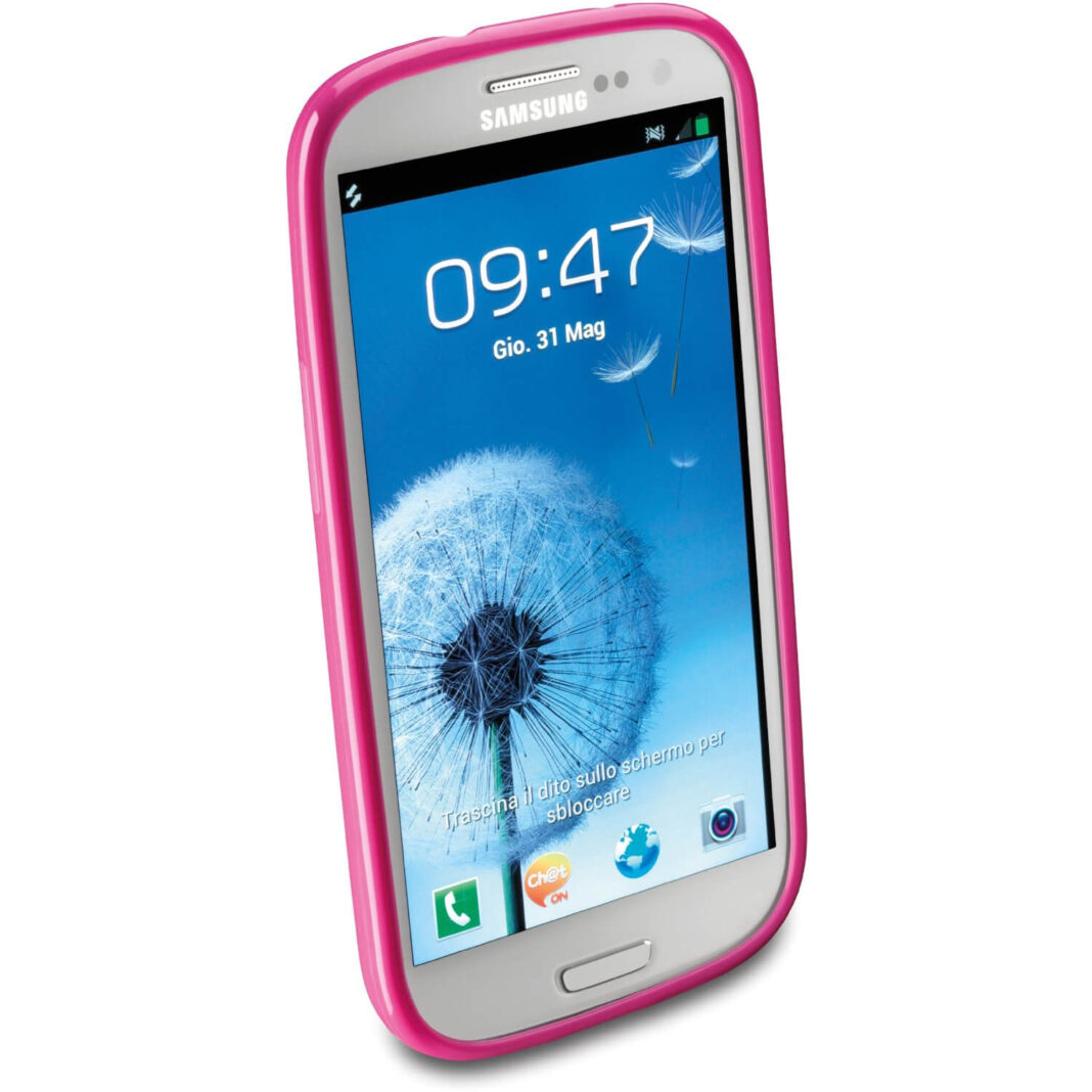 Husa Cellular Line pentru Samsung Galaxy S3, Alb