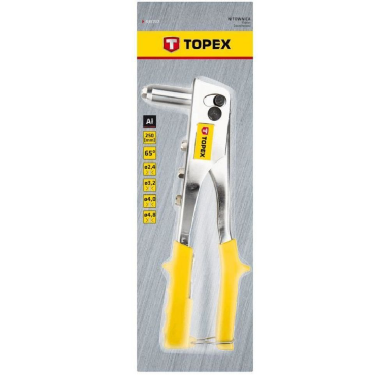 Cleste Nituri Topex, 2.4-4.8 mm, Metalic