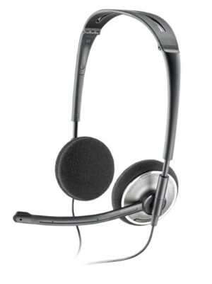 Casti PC cu microfon Plantronics HD Audio 478 PLP00054, USB, Negru/Argintiu Casti PC cu microfon Plantronics HD Audio 478 PLP00054, USB, Negru/Argintiu