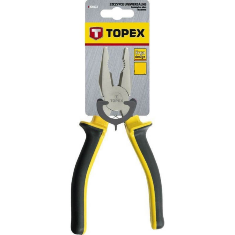 Patent Cleste Combinat Topex, 180 mm, Otel, Manere Ergonomice