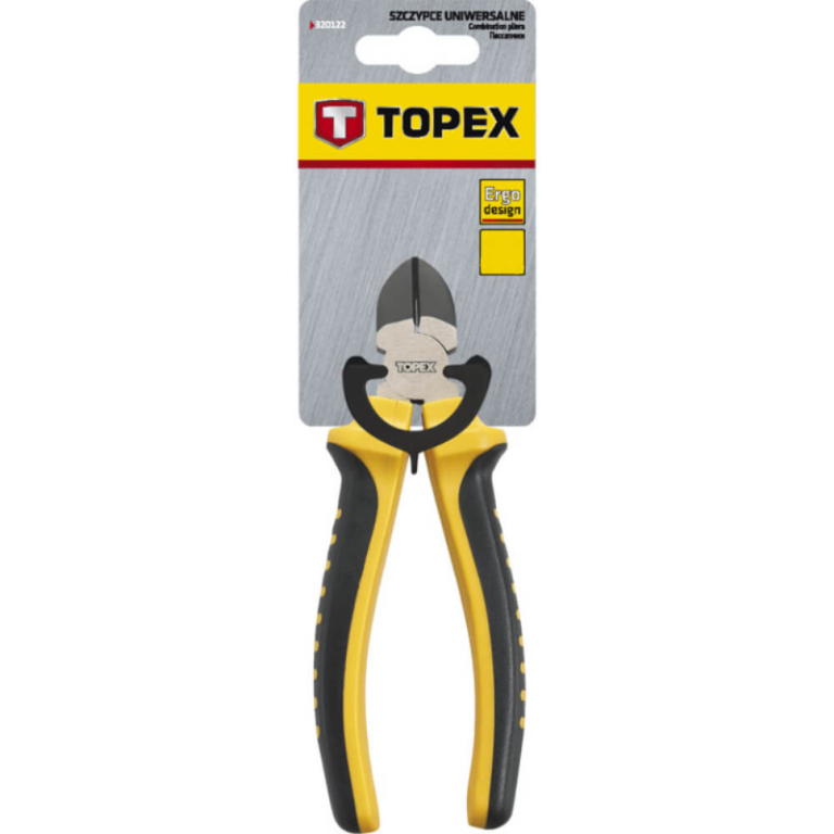 Cleste Sfic Topex, 180 mm, Otel, Manere Ergonomice
