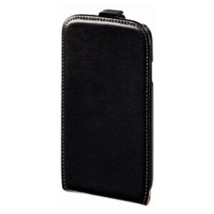 Husa Flip Cover Hama 118799 pentru Iphone 5/5S/SE, Negru Husa Flip Cover Hama 118799 pentru Iphone 5/5S/SE, Negru