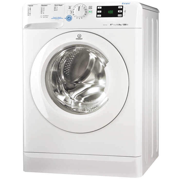 Masina de spalat rufe Indesit Innex XWE81283XW, 8 kg, 1200 rpm, Clasa A+++, Alb Masina de spalat rufe Indesit Innex XWE81283XW, 8 kg, 1200 rpm, Clasa A+++, Alb
