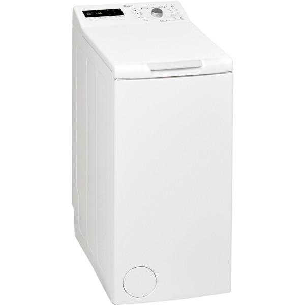 Masina de spalat rufe cu incarcare verticala Whirlpool WTLS65912, 1200 rpm, 6.5 kg, Clasa A++, LCD, Alb