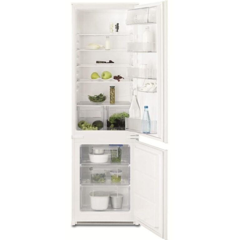 Combina frigorifica incorporabila Electrolux ENN2800BOW, 268 l, Clasa A+, Alb