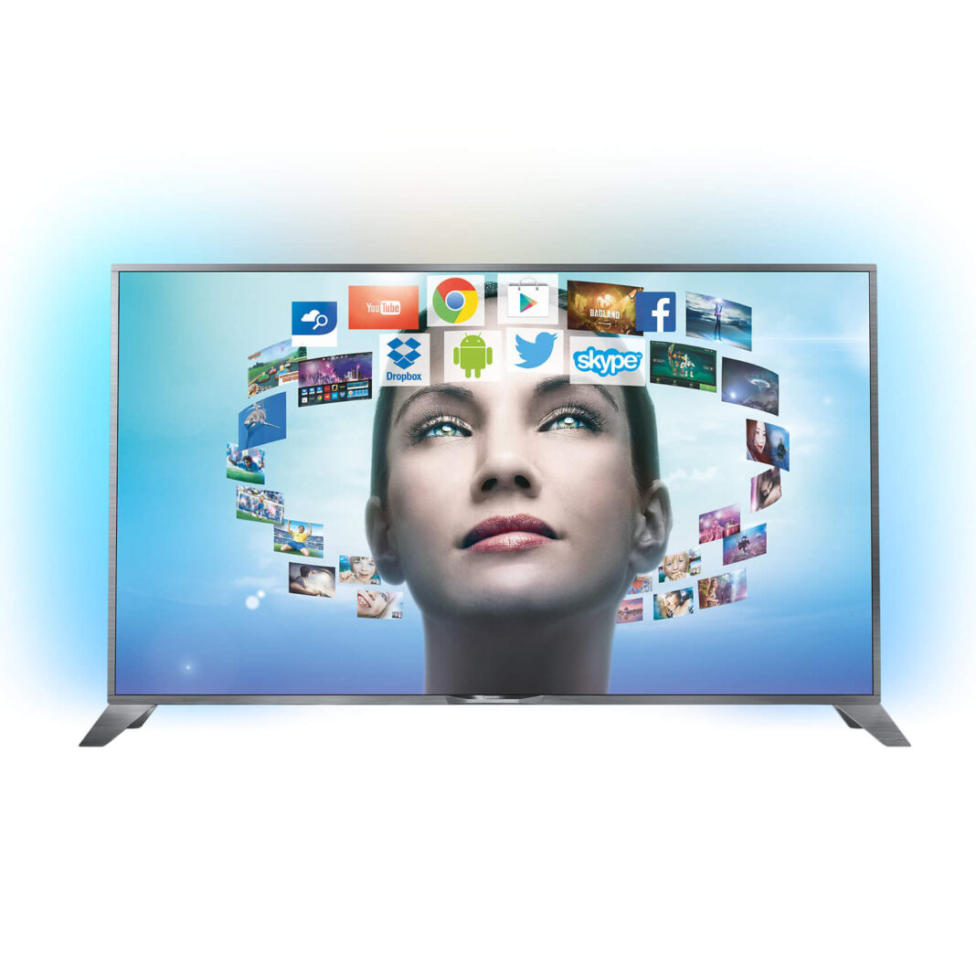 Televizor Smart LED 3D, Philips 55PUS8809/12, 140 cm, Ultra HD 4K