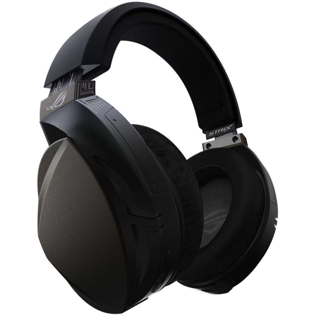 Casti gaming cu microfon Asus ROG Strix Fusion, Wireless, Negru Casti gaming cu microfon Asus ROG Strix Fusion, Wireless, Negru