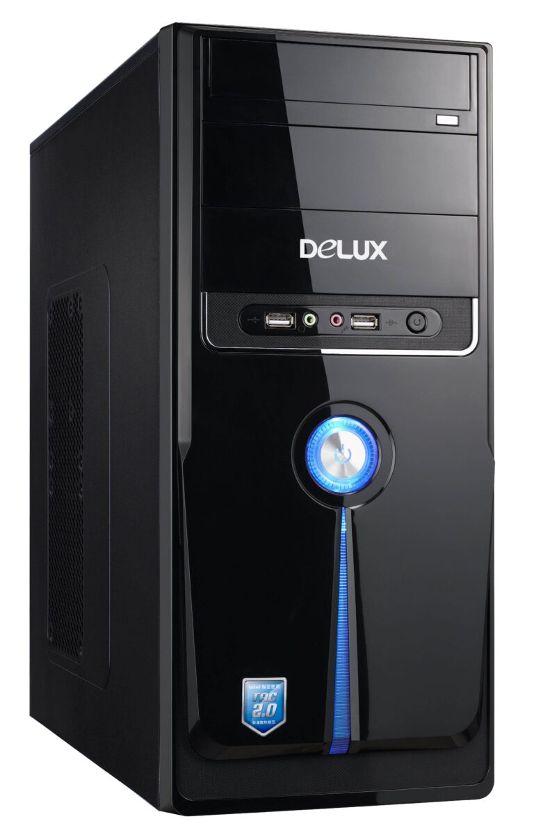 Sistem Desktop PC Serioux, Intel Core i3, Memorie 4GB, HDD 1TB, AMD Radeon, Free DOS