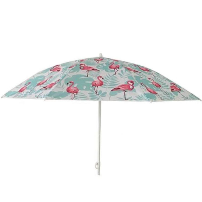 Umbrela de plaja Strend Pro Flamingo, diametru 180 cm Umbrela de plaja Strend Pro Flamingo, diametru 180 cm