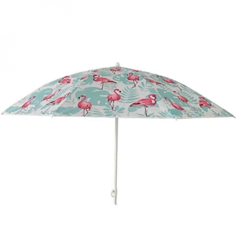 Umbrela de plaja Strend Pro Flamingo, diametru 180 cm Umbrela de plaja Strend Pro Flamingo, diametru 180 cm