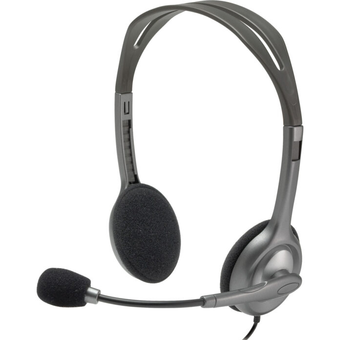 Casti PC On-Ear Logitech H111 981-000593, Gri Casti PC On-Ear Logitech H111 981-000593, Gri
