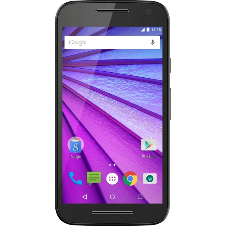 Telefon mobil Motorola XT1541 Moto G 3rd gen, 8GB, LTE, Alb