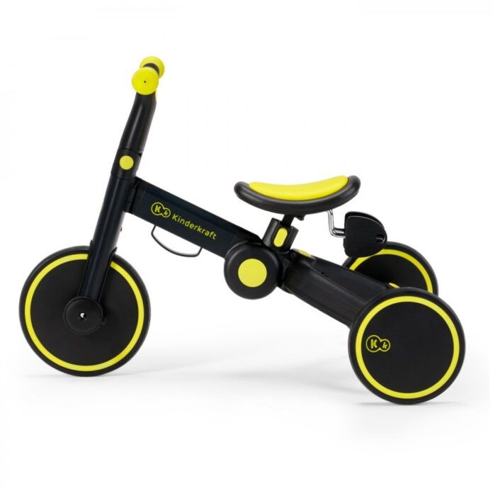 Tricicleta pentru copii Kinderkraft 4trike Black Volt transformabila, cu cadru de aluminiu, pliabila, roti din spuma Eva, 3 functii, greutate redusa doar 3,5 kg, de la 12 luni Tricicleta pentru copii Kinderkraft 4trike Black Volt transformabila, cu cadru de aluminiu, pliabila, roti din spuma Eva, 3 functii, greutate redusa doar 3,5 kg, de la 12 luni