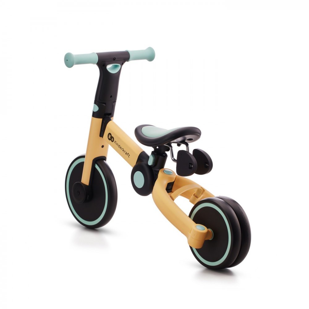Tricicleta pentru copii Kinderkraft 4trike Sunflower Blue transformabila, cu cadru de aluminiu, pliabila, roti din spuma Eva, 3 functii, greutate redusa doar 3,5 kg, de la 12 luni Tricicleta pentru copii Kinderkraft 4trike Sunflower Blue transformabila, cu cadru de aluminiu, pliabila, roti din spuma Eva, 3 functii, greutate redusa doar 3,5 kg, de la 12 luni