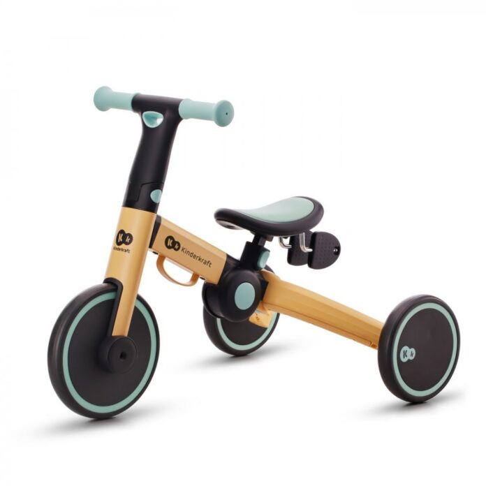 Tricicleta pentru copii Kinderkraft 4trike Sunflower Blue transformabila, cu cadru de aluminiu, pliabila, roti din spuma Eva, 3 functii, greutate redusa doar 3,5 kg, de la 12 luni Tricicleta pentru copii Kinderkraft 4trike Sunflower Blue transformabila, cu cadru de aluminiu, pliabila, roti din spuma Eva, 3 functii, greutate redusa doar 3,5 kg, de la 12 luni