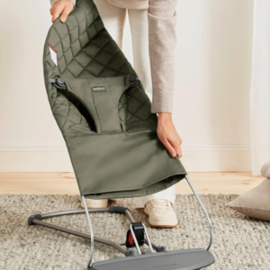 Balansoar Bliss BabyBjorn Black din tesatura matlasata cu aspect Clasic Balansoar Bliss BabyBjorn Black din tesatura matlasata cu aspect Clasic