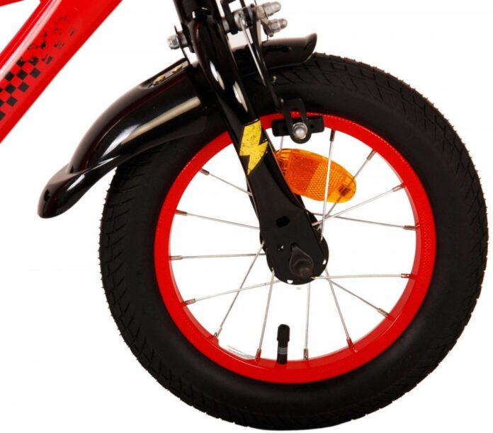 Bicicleta pentru copii EL Disney Cars 12 inch CB, frana de mana pe roata fata, scaun si ghidon reglabil, spite metalice, roti gonflabile, stopuri reflectorizante Bicicleta pentru copii EL Disney Cars 12 inch CB, frana de mana pe roata fata, scaun si ghidon reglabil, spite metalice, roti gonflabile, stopuri reflectorizante