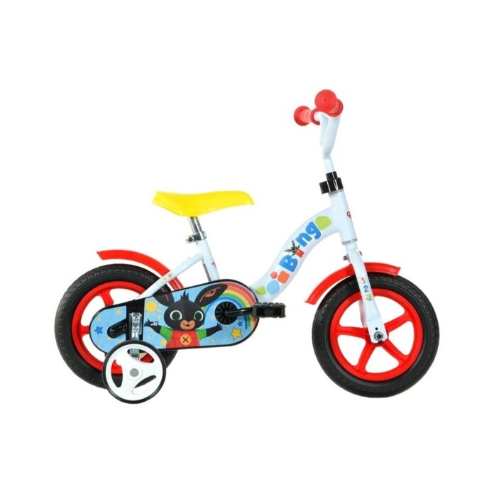 Bicicleta copii Dino Bikes alb 10 inch Bing Bicicleta copii Dino Bikes alb 10 inch Bing