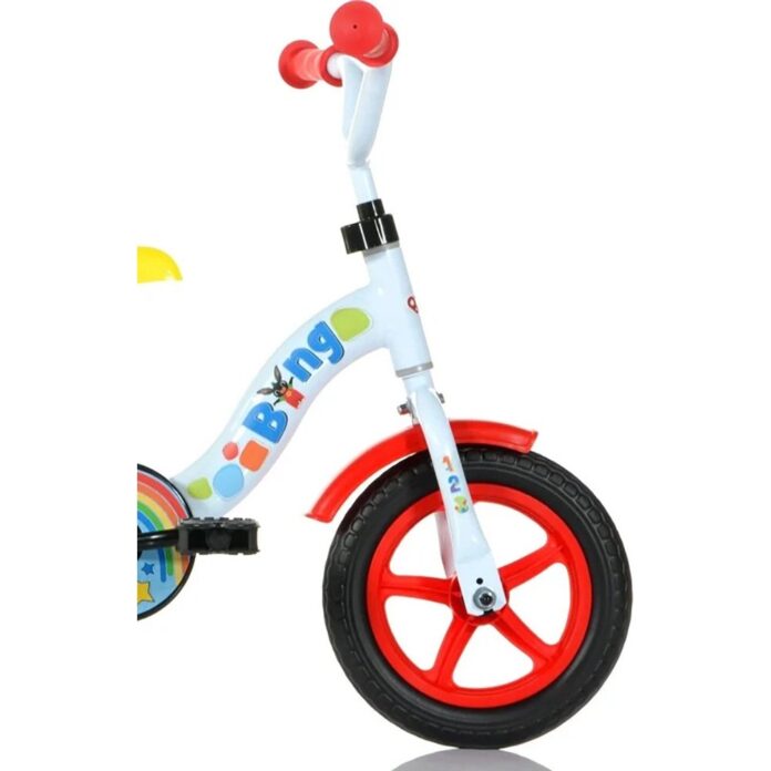 Bicicleta copii Dino Bikes alb 10 inch Bing