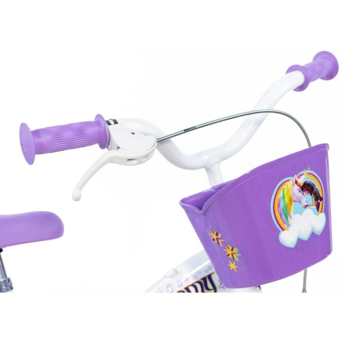 Bicicleta copii Dino Bikes 12 inch Unicorn Academy