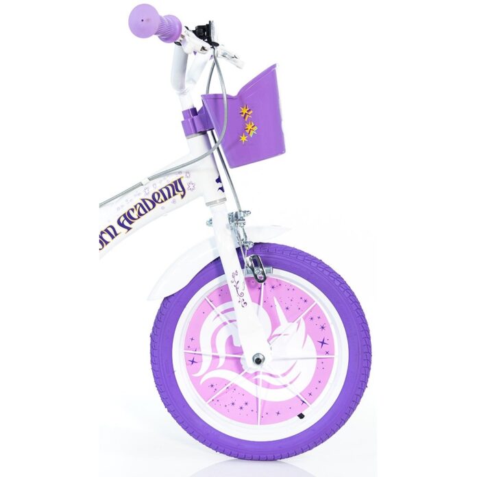 Bicicleta copii Dino Bikes 14 inch Unicorn Academy