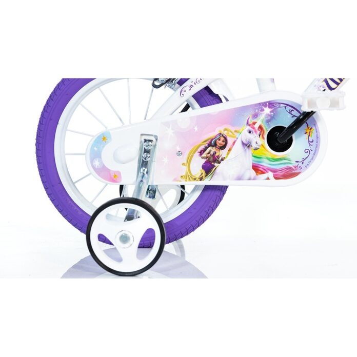 Bicicleta copii Dino Bikes 14 inch Unicorn Academy