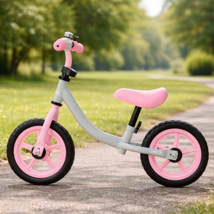 Bicicleta de echilibru fara pedale pentru copii, Ikonka, cu Ghidonul si Saua reglabile in inaltime, greutate redusa 1.8 kg, Trike Fix Balance Blue Bicicleta de echilibru fara pedale pentru copii, Ikonka, cu Ghidonul si Saua reglabile in inaltime, greutate redusa 1.8 kg, Trike Fix Balance Blue