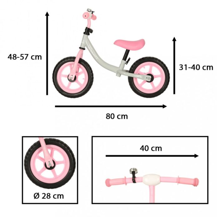 Bicicleta de echilibru fara pedale pentru copii, Ikonka, cu Ghidonul si Saua reglabile in inaltime, greutate redusa 1.8 kg, Trike Fix Balance Blue Bicicleta de echilibru fara pedale pentru copii, Ikonka, cu Ghidonul si Saua reglabile in inaltime, greutate redusa 1.8 kg, Trike Fix Balance Blue