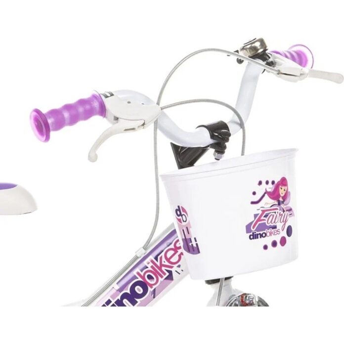 Bicicleta pentru copii Dino Bikes Fairy Roz 12 inch