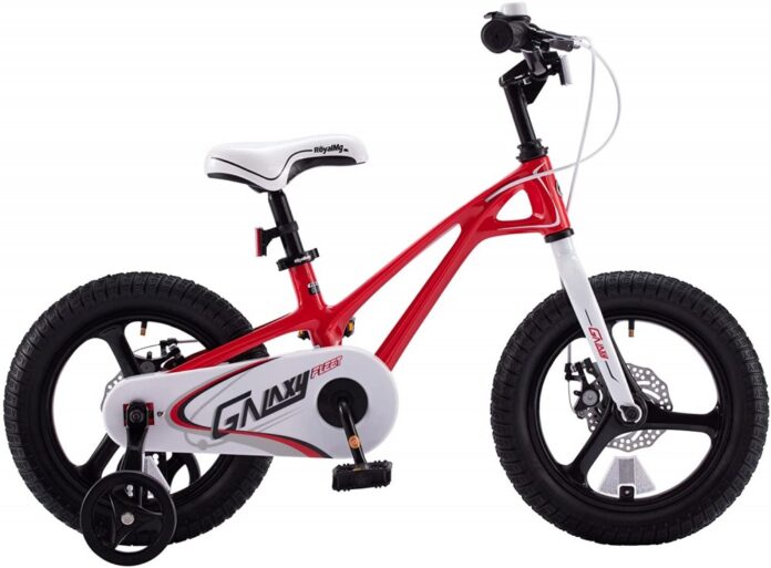Bicicleta pentru copii Royal Baby 16 inch Galaxy G1601C RosuAlb 4-6 ani cu roti ajutatoare si frana pe disc Bicicleta pentru copii Royal Baby 16 inch Galaxy G1601C RosuAlb 4-6 ani cu roti ajutatoare si frana pe disc