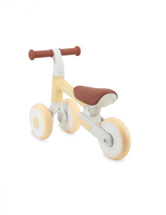 Tricicleta pliabila fara pedale Momi Dex graphite, cadru pliabil, scaun reglabil in 2 pozitii, roti din cauciuc Eva, greutate maxim admisa 20 kg, recomandata copiilor de la 1 an