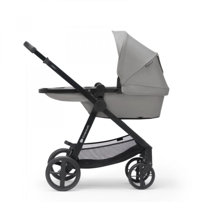 Carucior 3 in 1 Kinderkraft Newly moonlight grey Carucior 3 in 1 Kinderkraft Newly moonlight grey