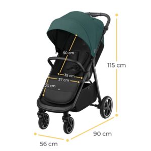 Carucior Sport Kinderkraft Route emerald green Carucior Sport Kinderkraft Route emerald green