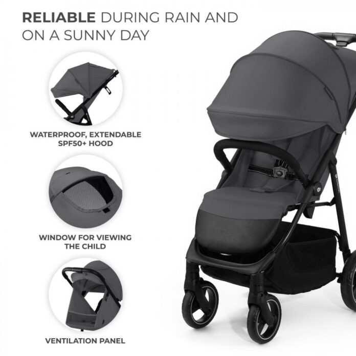 Carucior sport Kinderkraft Trig 3 granite grey