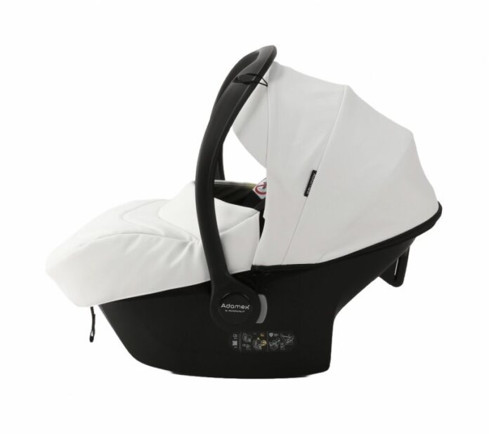 Carucior 3 in 1 Adamex Olivia Full Ecoleather SA1 Pure White cu scaun auto iSize, landou cu suport de cap reglabil pe inaltime, parte sport reglabila pana la orizontala, roti cu suspensii SAS Carucior 3 in 1 Adamex Olivia Full Ecoleather SA1 Pure White cu scaun auto iSize, landou cu suport de cap reglabil pe inaltime, parte sport reglabila pana la orizontala, roti cu suspensii SAS