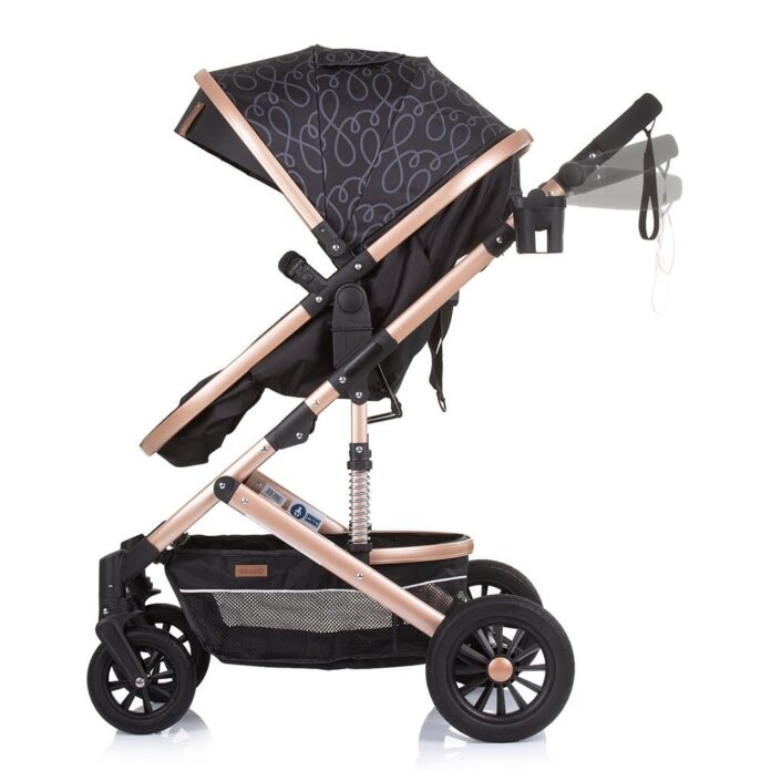 Carucior Chipolino Estelle 2 in 1 ebony Carucior Chipolino Estelle 2 in 1 ebony