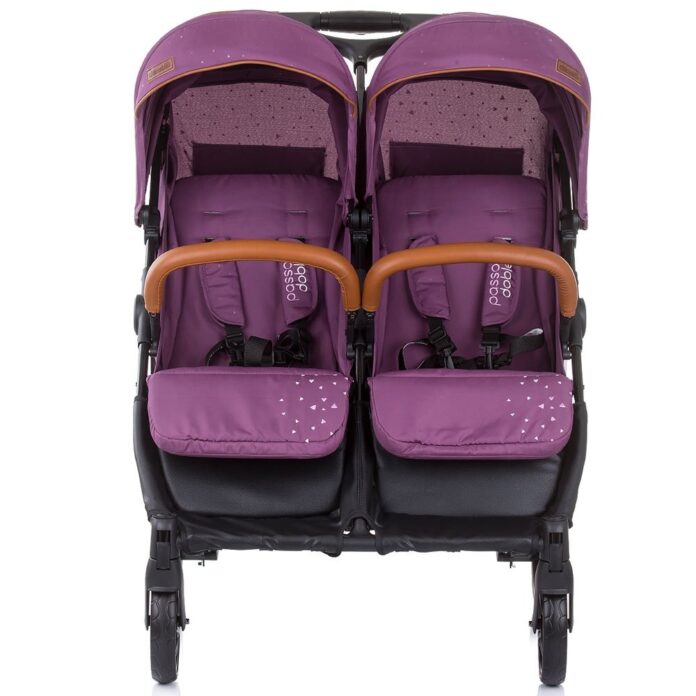 Carucior gemeni Chipolino Passo Doble lilac Carucior gemeni Chipolino Passo Doble lilac