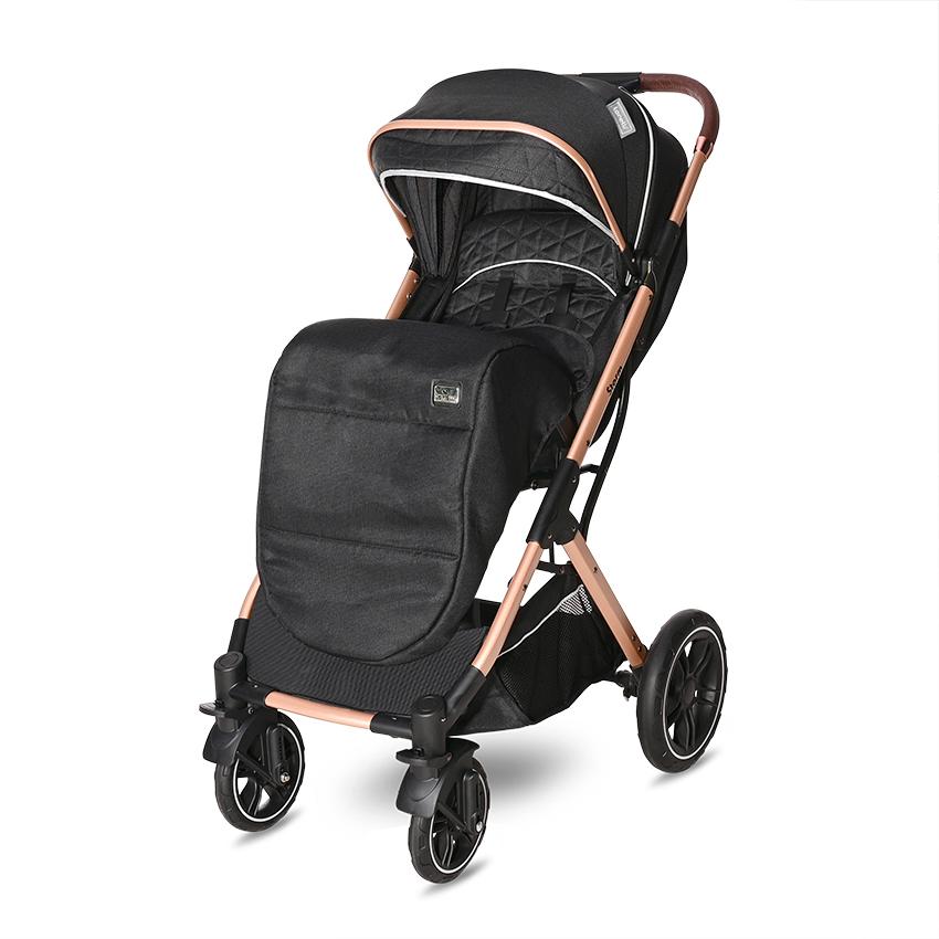 Carucior pentru nou-nascut Storm pana la 22 kg cadru aluminiu Luxe Black Carucior pentru nou-nascut Storm pana la 22 kg cadru aluminiu Luxe Black