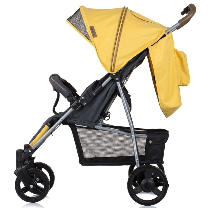 Carucior sport Chipolino Mixie banana cu husa picioare