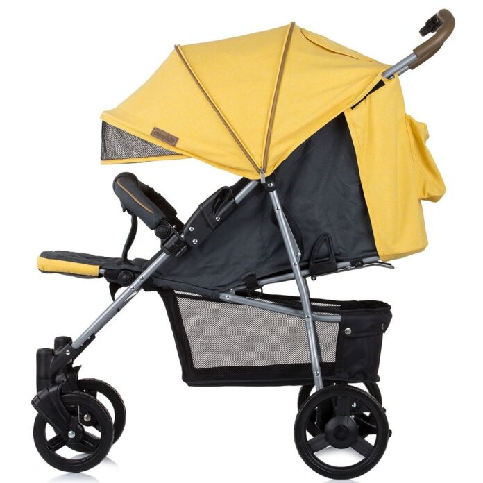 Carucior sport Chipolino Mixie banana cu husa picioare Carucior sport Chipolino Mixie banana cu husa picioare