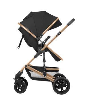 Carucior transformabil KikkaBoo 3in1 Amaia Dark Grey 2024 pana la 22kg,cadru din aluminiu,suspensii pe roti si cadru,spatar reglabil,sezut reversibil,Scaun auto I-Size,geanta,suport pahar si accesorii incluse Carucior transformabil KikkaBoo 3in1 Amaia Dark Grey 2024 pana la 22kg,cadru din aluminiu,suspensii pe roti si cadru,spatar reglabil,sezut reversibil,Scaun auto I-Size,geanta,suport pahar si accesorii incluse
